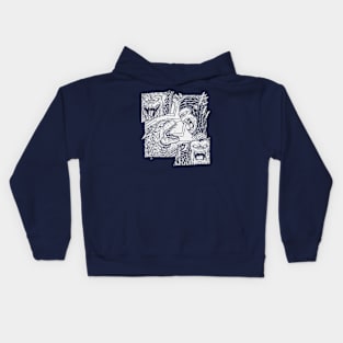 EPIC TITAN FIGHT - 1 ink Kids Hoodie